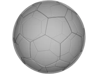 Soccer Ball 3D Model preview