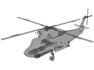 Kaman SH-2 Seasprite 3D Model preview
