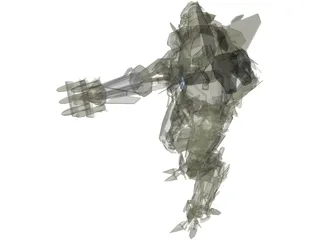 Transformers Starscream 3D Model preview