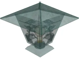Light Lantern-Craftsman 3D Model preview