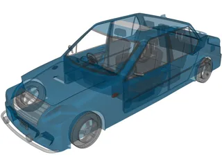 Edag Paradise Concept 3D Model preview