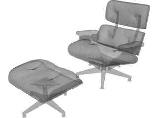 Armchair 3D Model preview