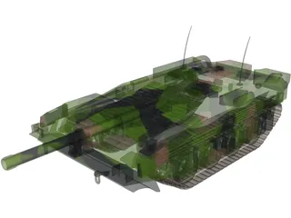 STRV 103C 3D Model preview