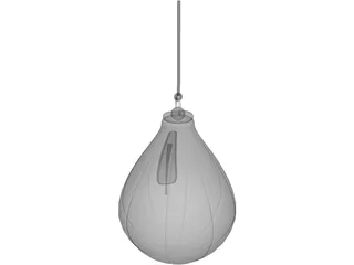 Boxing Pear 3D Model preview