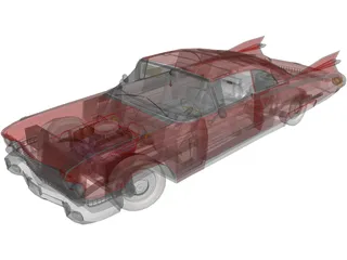 Cadillac Eldorado (1959) 3D Model preview