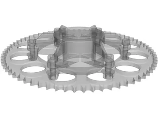 Sproket Gocart 3D Model preview
