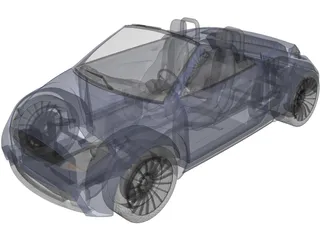 Ford Streetka 3D Model preview