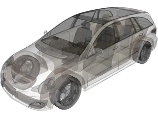 Mercedes-Benz R-Class 3D Model preview