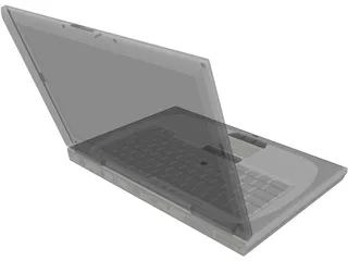 Laptop Dell Latitude 3D Model preview