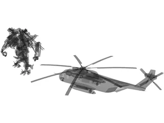 Transformers Blackout 3D Model preview
