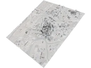 Fort Worth City 3D Model preview