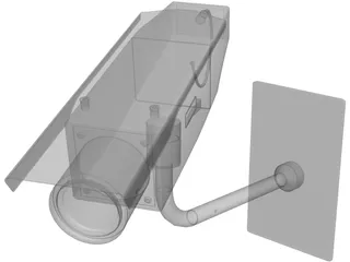Security Camera 3D Model preview