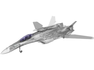 VF-25 3D Model preview