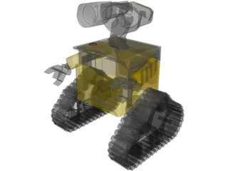 WALL-E 3D Model preview