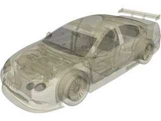 Chrysler 300M Tuning 3D Model preview
