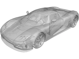 Koenigsegg CCXR 3D Model preview