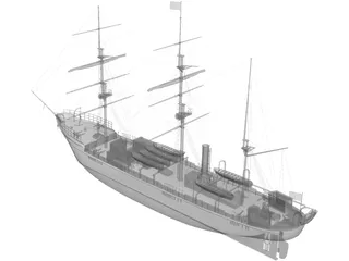 Discovery 1901 3D Model preview