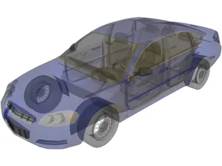 Chevrolet Impala (2006) 3D Model preview