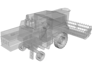Harvester 3D Model preview
