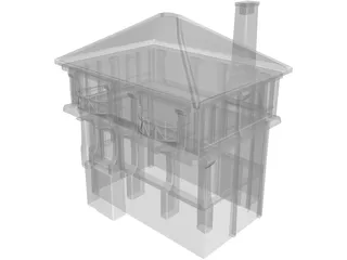 House 3D Model preview