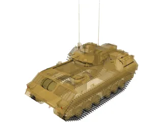 M2AB Infantry 3D Model preview