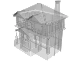House 3D Model preview