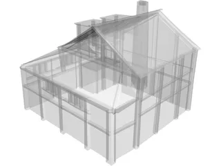 House 3D Model preview