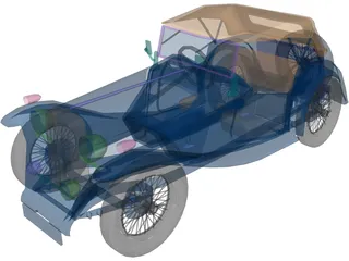 MG TC 3D Model preview