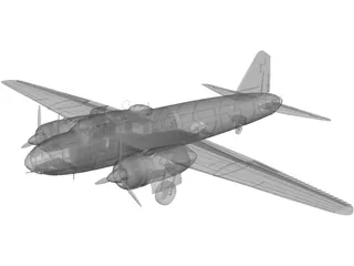 Mitsubishi Isshikirikko 3D Model preview