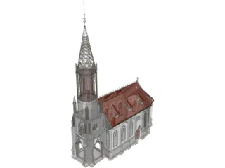 Stuttgart Berg 3D Model preview