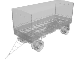 Trailer 3D Model preview