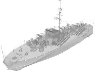 Vosper 3D Model preview