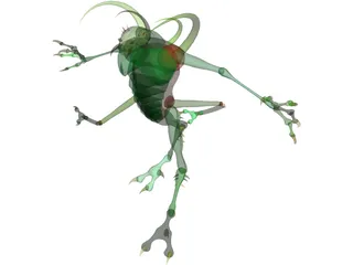 Bugman 3D Model preview