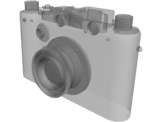 Camera 3D Model preview