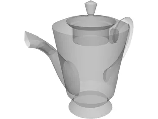 Coffee Pot 3D Model preview
