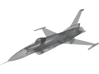 F-16 3D Model preview