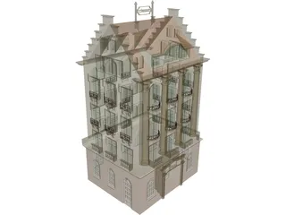 Hotel Great 3D Model preview