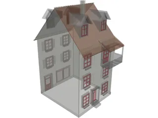House 3D Model preview