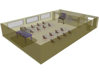 Class 3D Model preview