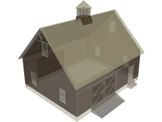 Machine Shed 3D Model preview