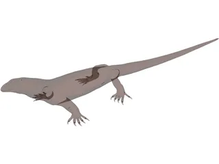 Lizard 3D Model preview