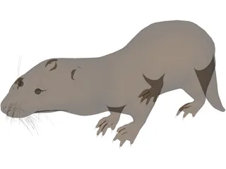 Otter 3D Model preview