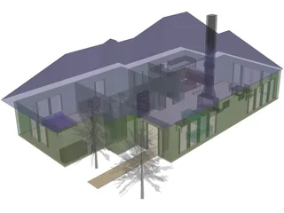 House 3D Model preview