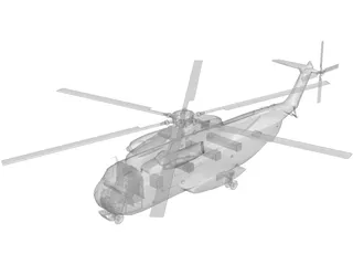 Sikorsky CH-53 Sea Stallion 3D Model preview