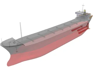 Tanker 3D Model preview