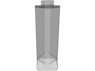 Continental Center 3D Model preview