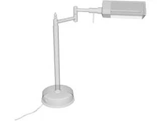 Table Lamp 3D Model preview