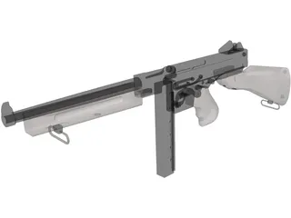 Thompson 3D Model preview
