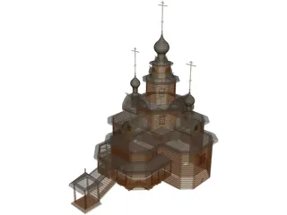 Church Tranfiguration 3D Model preview