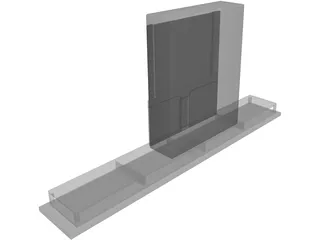 TV 3D Model preview